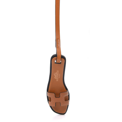 Hermes Epsom Butler Calfskin Hunter Oran Nano Bag Charm Gold 3 of 5