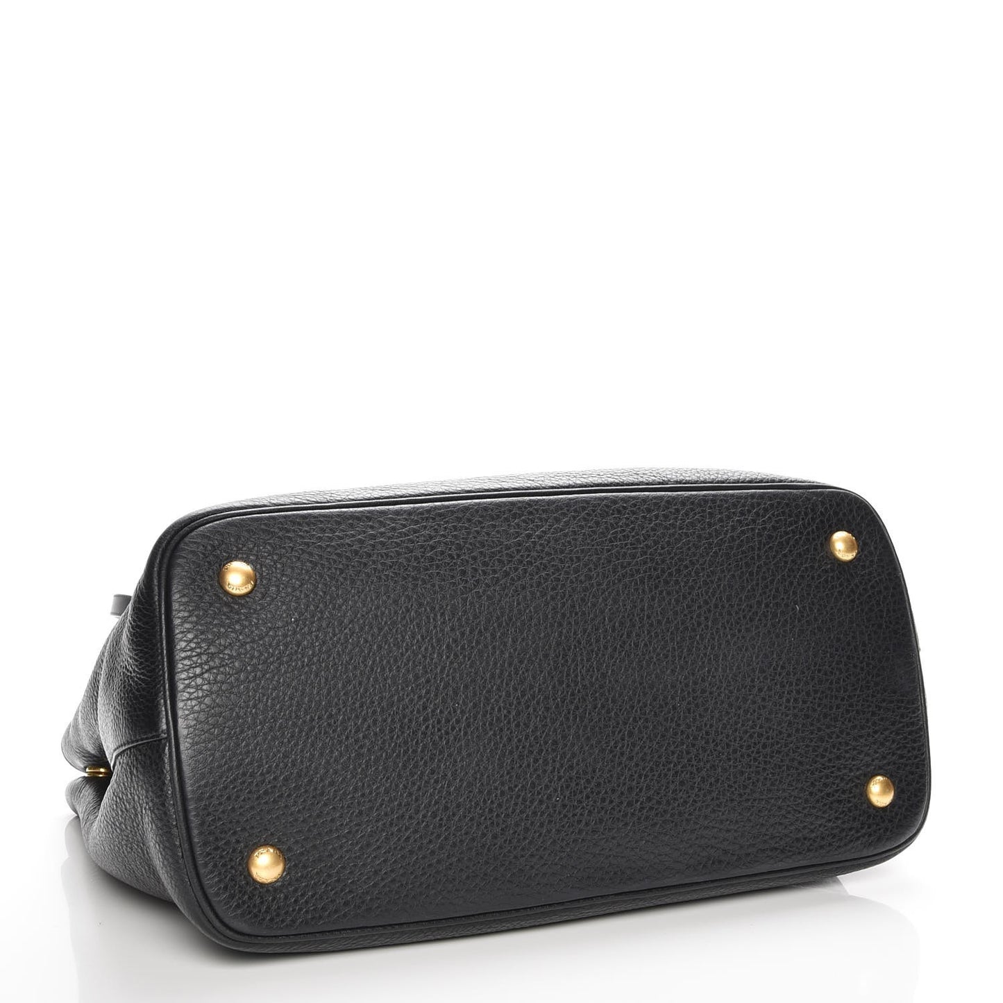 Vitello Daino Tote Nero Black