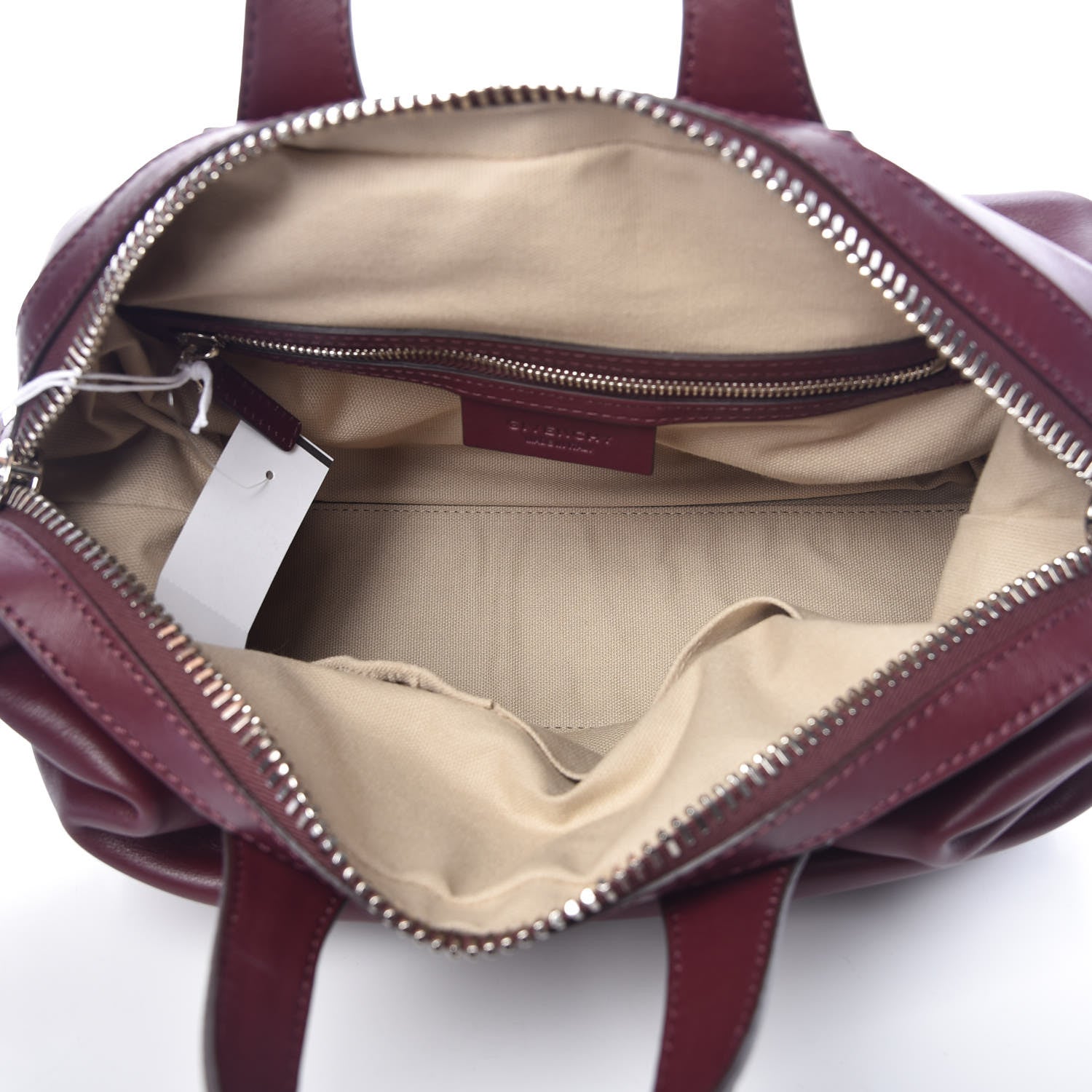 Givenchy Calfskin Small Biker Nightingale Oxblood 5 of 10