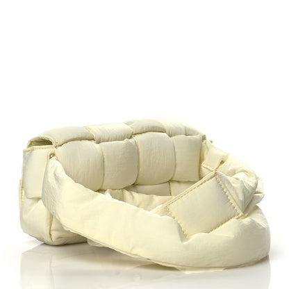 Bottega Veneta Nylon Intrecciato Padded Tech Mini Cassette Belt Bag Zest Washed 3 of 10
