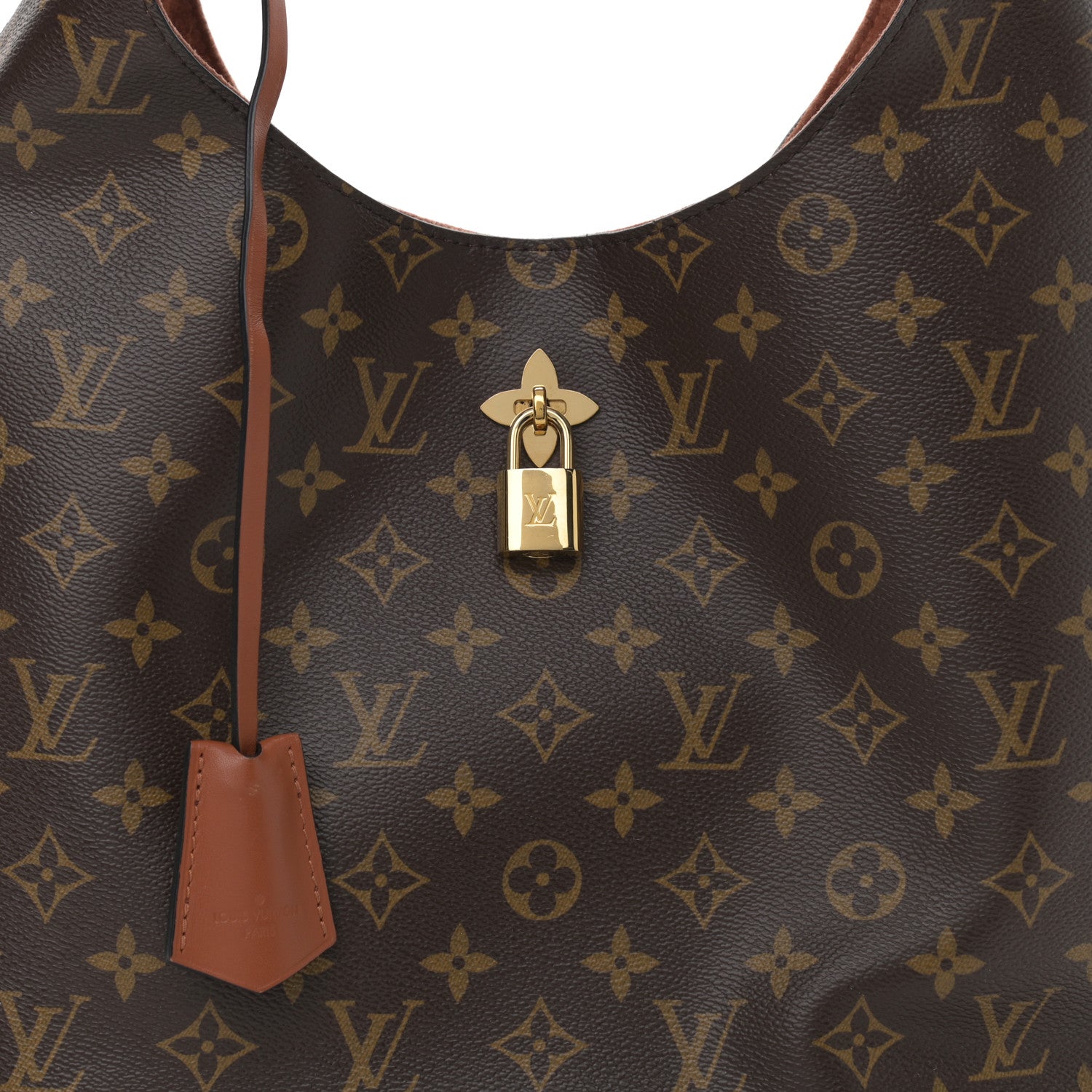 Louis Vuitton Monogram Flower Hobo Caramel 8 of 16