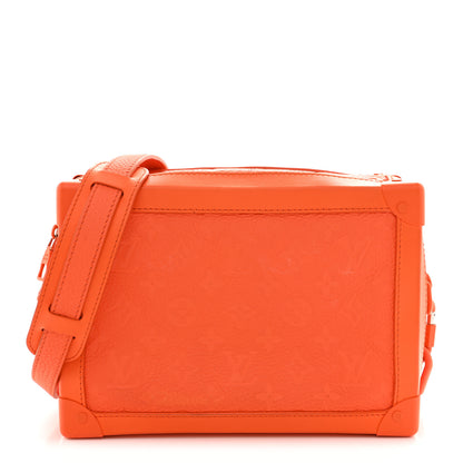 Louis Vuitton Taurillon Monogram Solar Ray Soft Trunk Orange 1 of 11
