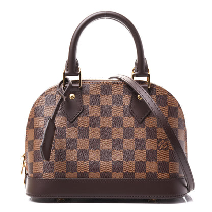 Louis Vuitton Damier Ebene Alma BB 1 of 9