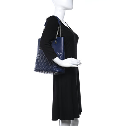 Chanel Caviar Quilted Small Urban Delight Tote Blue 2 of 9