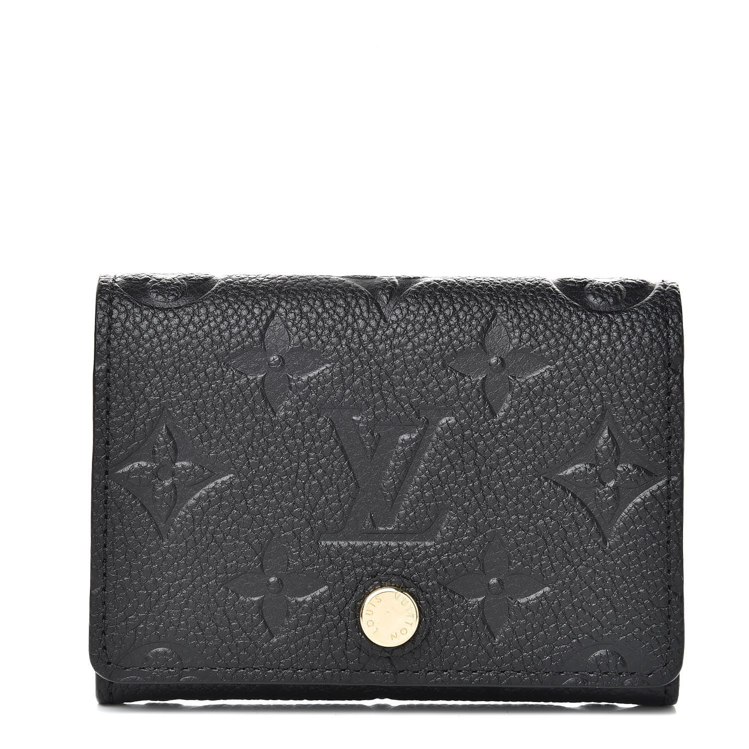 Louis Vuitton Empreinte Business Card Holder Black 1 of 7