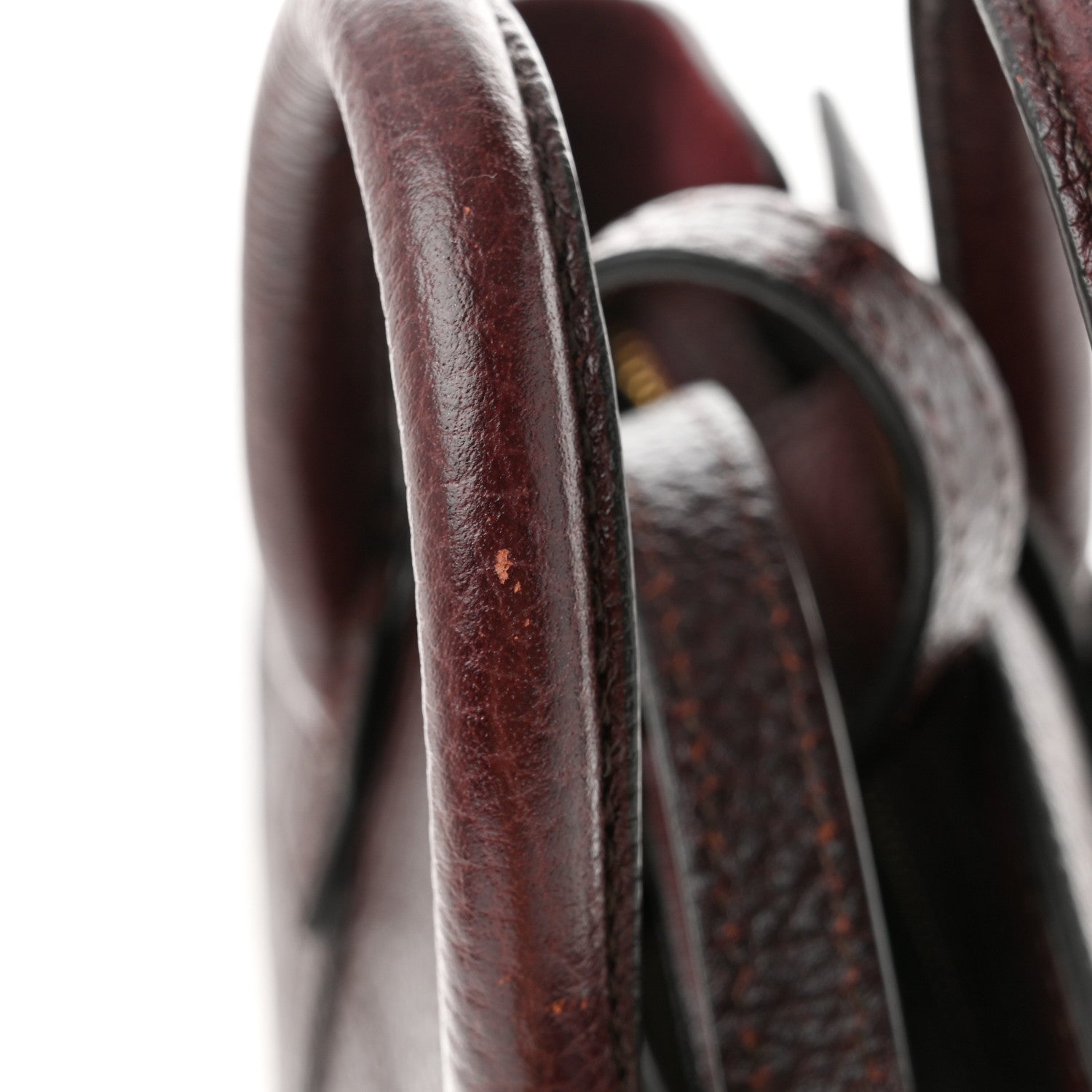 Mulberry Grain Vegetable Tanned Calfskin Micro Zipped Bayswater Oxblood 10 of 10