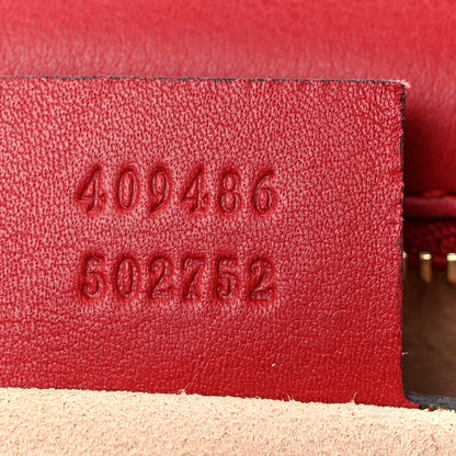 Gucci GG Supreme Monogram Blooms Medium Padlock Shoulder Bag Beige Blue Navy Hibiscus Red 7 of 10