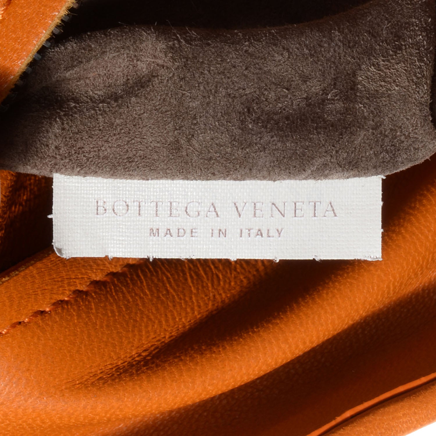 Bottega Veneta Nappa Intrecciato Woven Double Strap Parachute Tote Tangerine 7 of 8