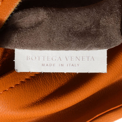 Bottega Veneta Nappa Intrecciato Woven Double Strap Parachute Tote Tangerine 7 of 8