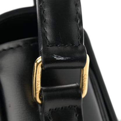 Celine Shiny Calfskin Teen Triomphe Black 12 of 12
