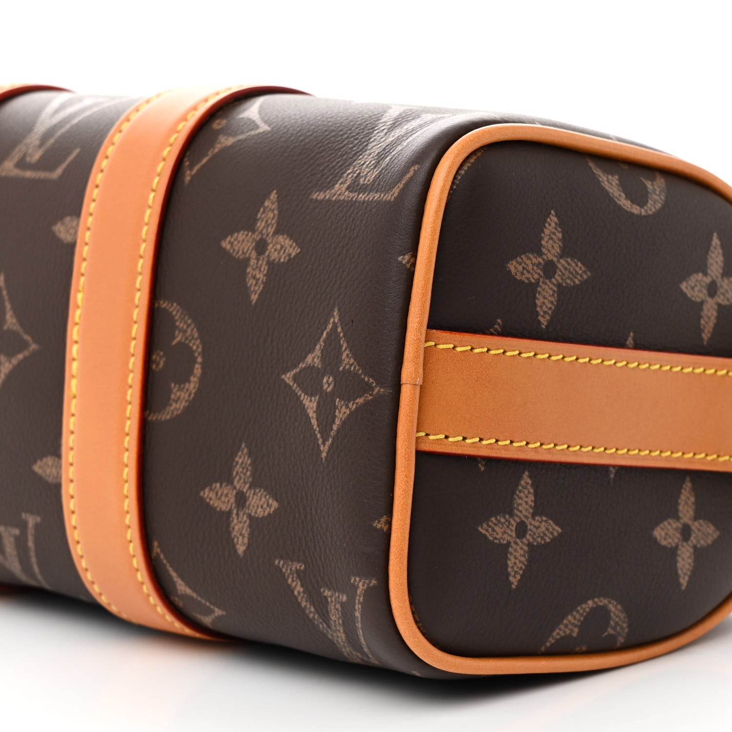 Louis Vuitton Calfskin Monogram Keepall Bandouliere 25 10 of 12