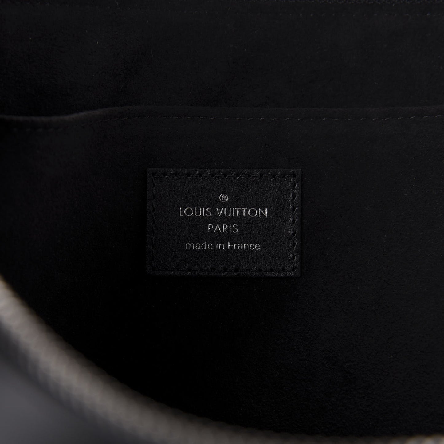 Calfskin Souple Pochette Jour PM Black