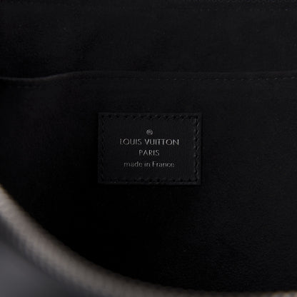 Louis Vuitton Calfskin Souple Pochette Jour PM Black 6 of 7