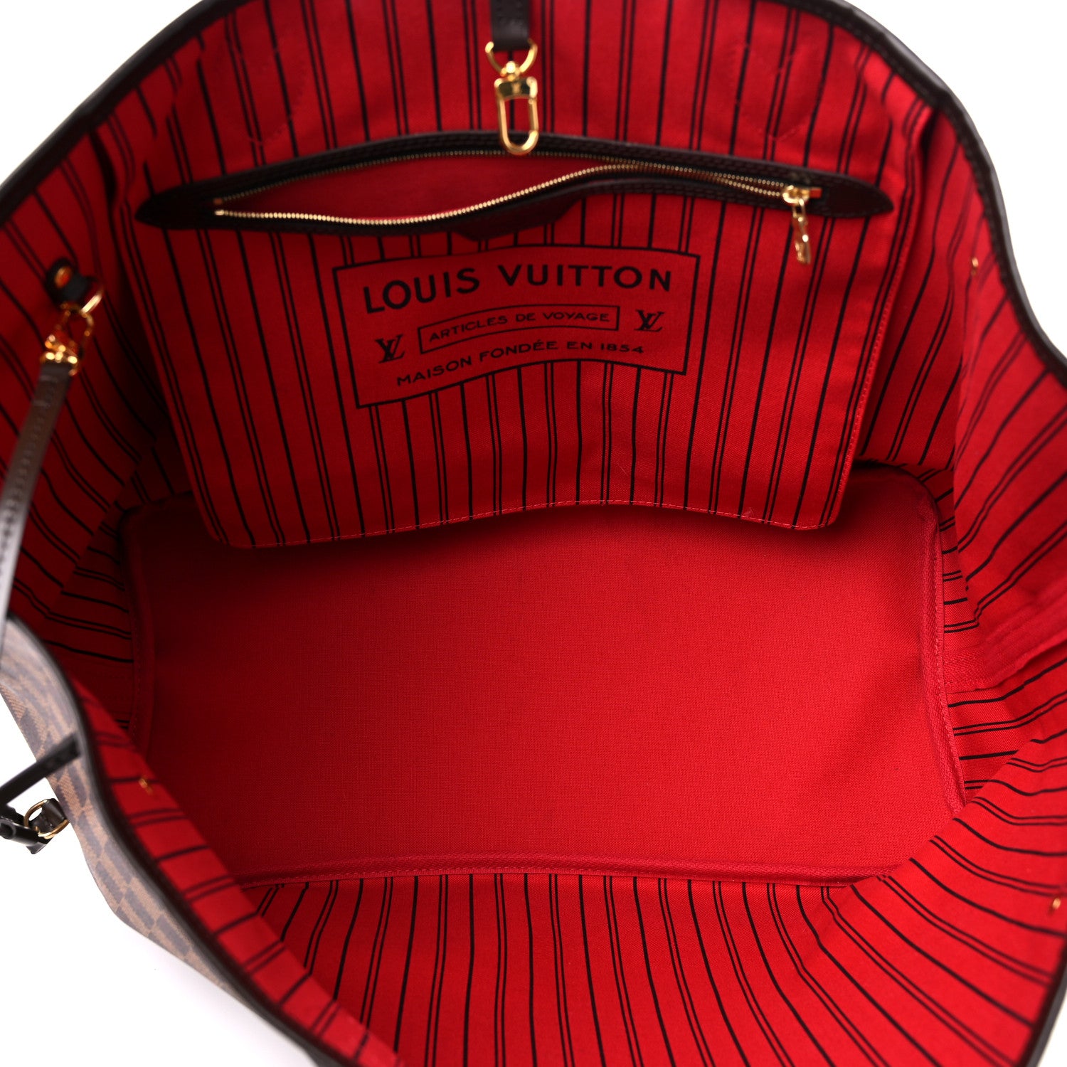 Louis Vuitton Damier Ebene Neo Neverfull GM 6 of 11