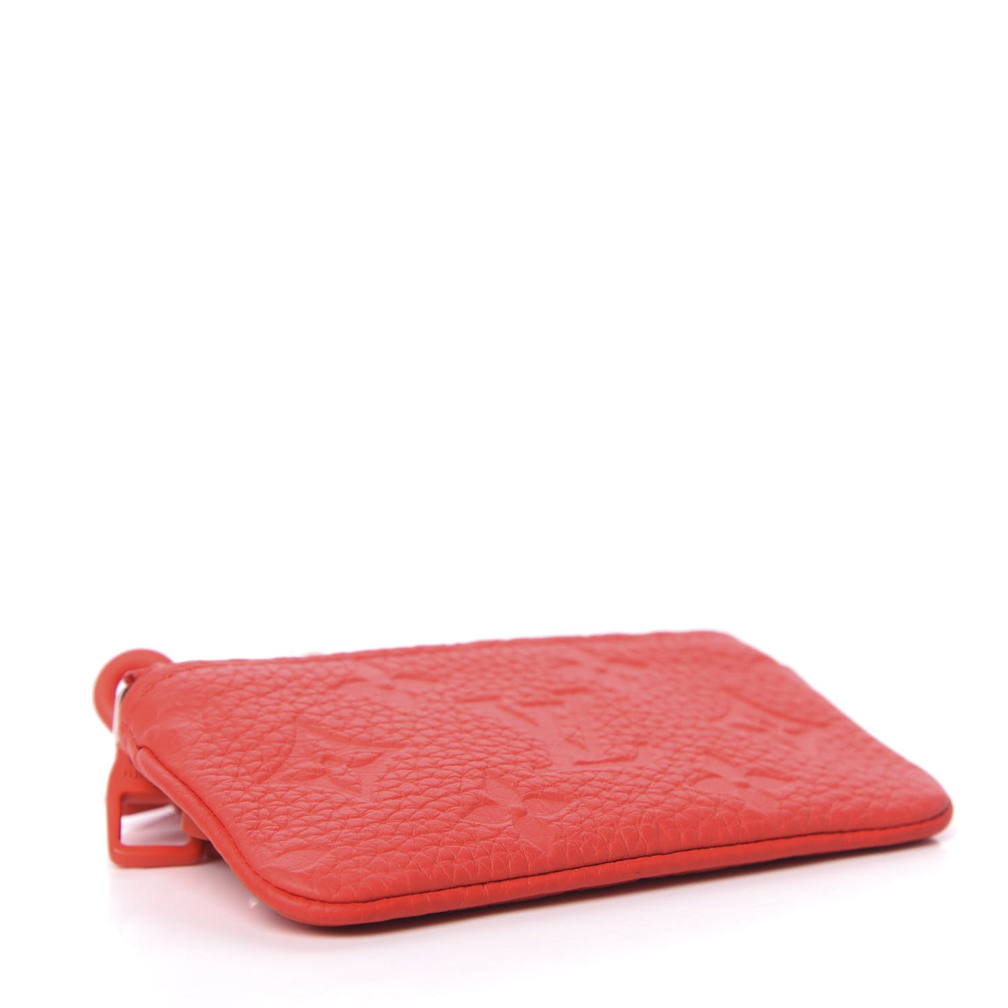 Taurillon Monogram Key Pouch Red