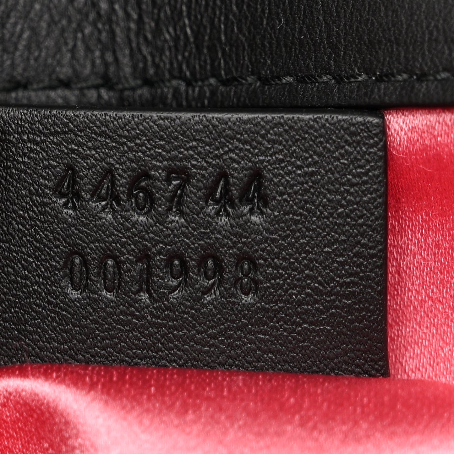 Velvet Matelasse Mini GG Marmont Shoulder Bag Black