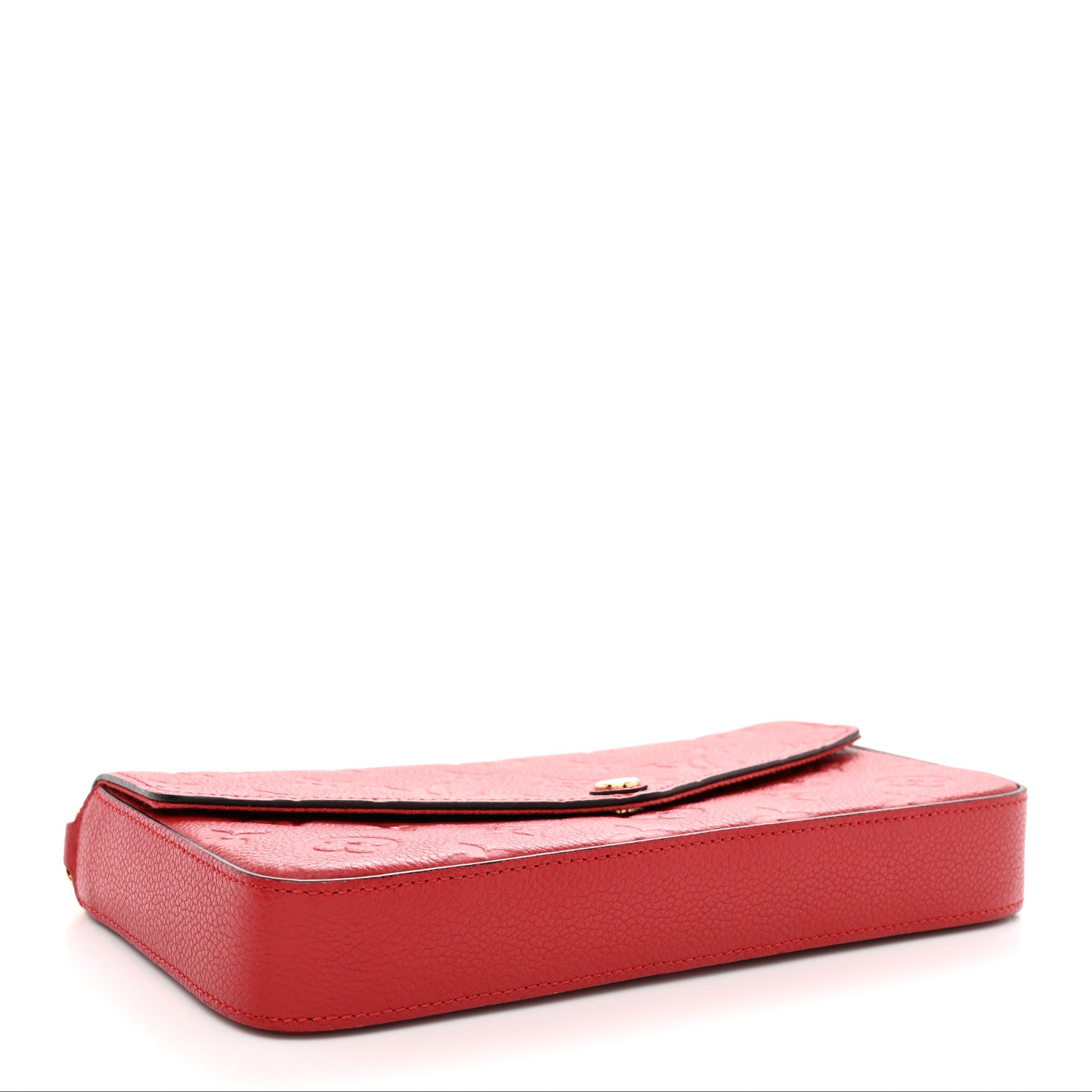 Louis Vuitton Empreinte Pochette Felicie Chain Wallet Scarlet 5 of 12