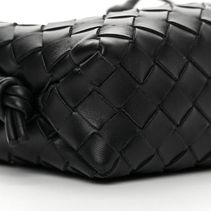 Bottega Veneta Nappa Intrecciato Mini Loop Camera Bag Black 8 of 9