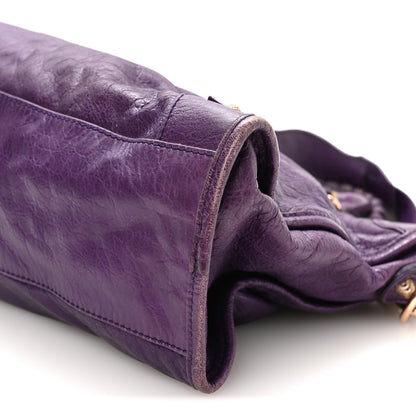 Balenciaga Agneau Giant 12 Rose Gold Hardware City Dark Violet 11 of 11