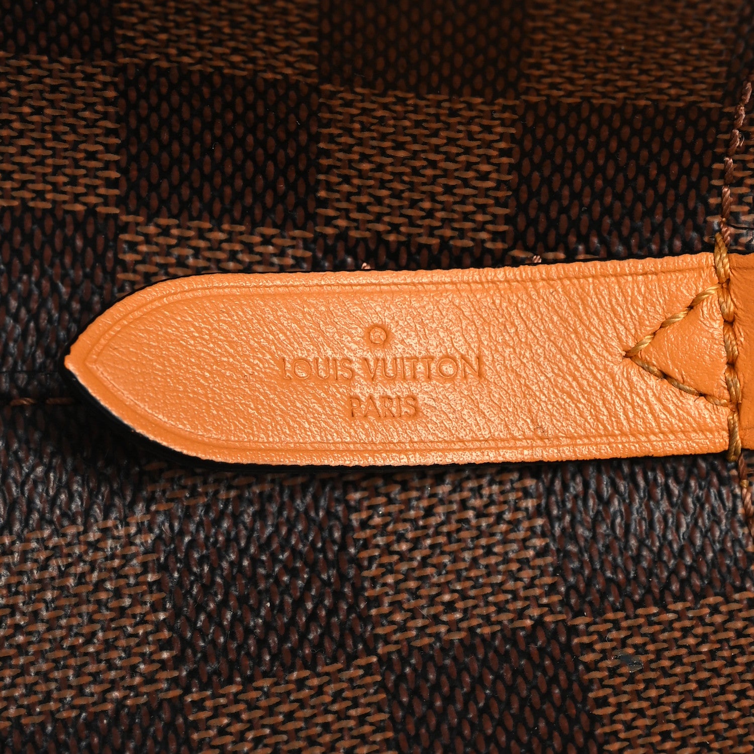 Louis Vuitton Damier Ebene Neonoe MM Safran 5 of 11