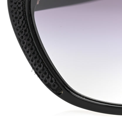 Chanel Acetate Sequin Round Sunglasses 5451-A Black 9 of 10