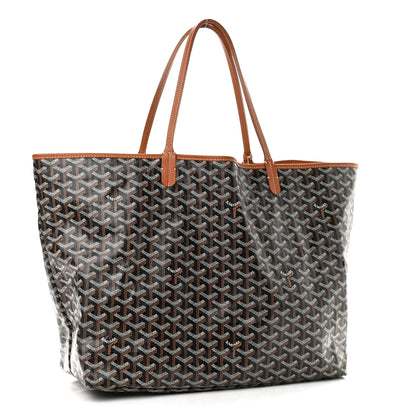 Goyard Goyardine Saint Louis GM Black Gold 4 of 12