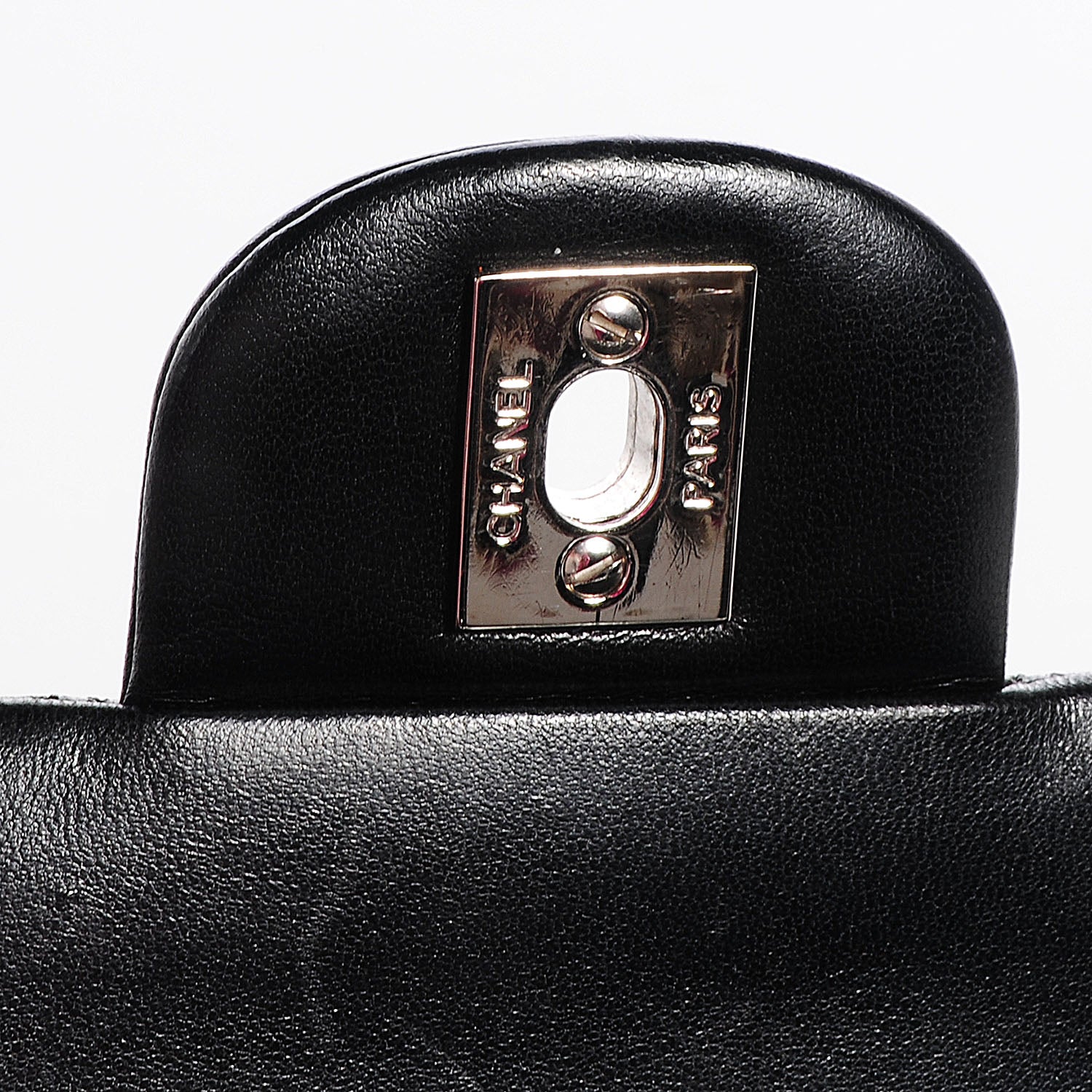 Chanel Lambskin Medium Double Flap Black 6 of 9