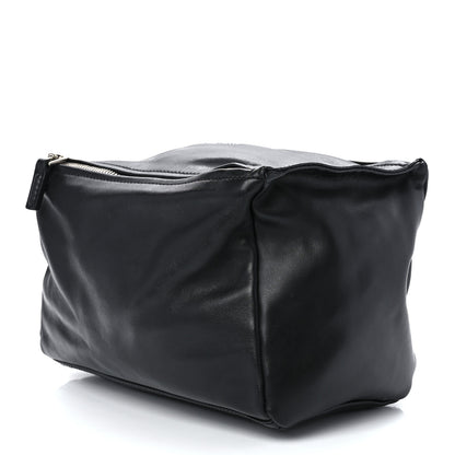 Givenchy Calfskin Medium Pandora Logo Strap Black 9 of 11