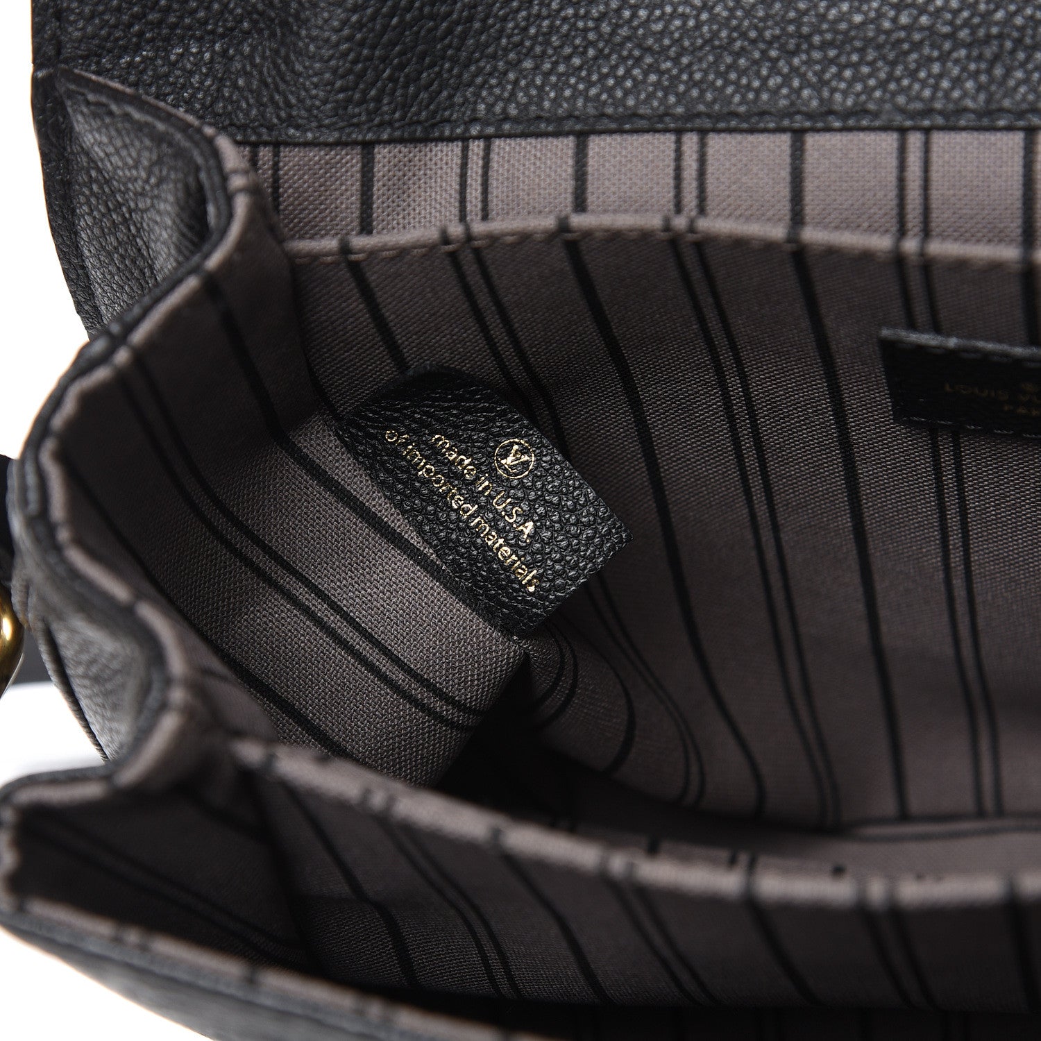 Louis Vuitton Empreinte Pochette Metis Black 7 of 13