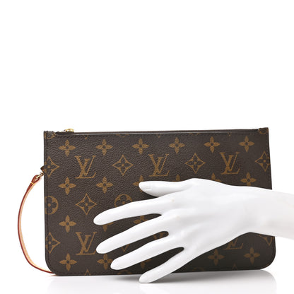 Louis Vuitton Monogram Neverfull MM GM Pochette 2 of 6