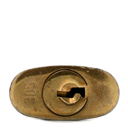 Louis Vuitton Brass Lock and Key Set #305 4 of 5