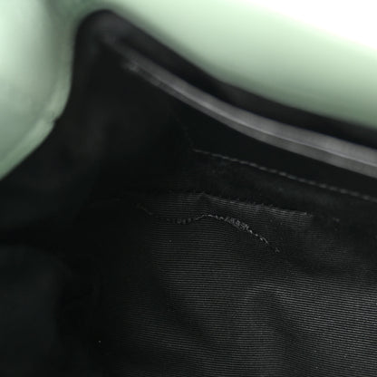 Saint Laurent Lambskin Quilted Toy Loulou Puffer Monogram Chain Satchel Mint 12 of 12