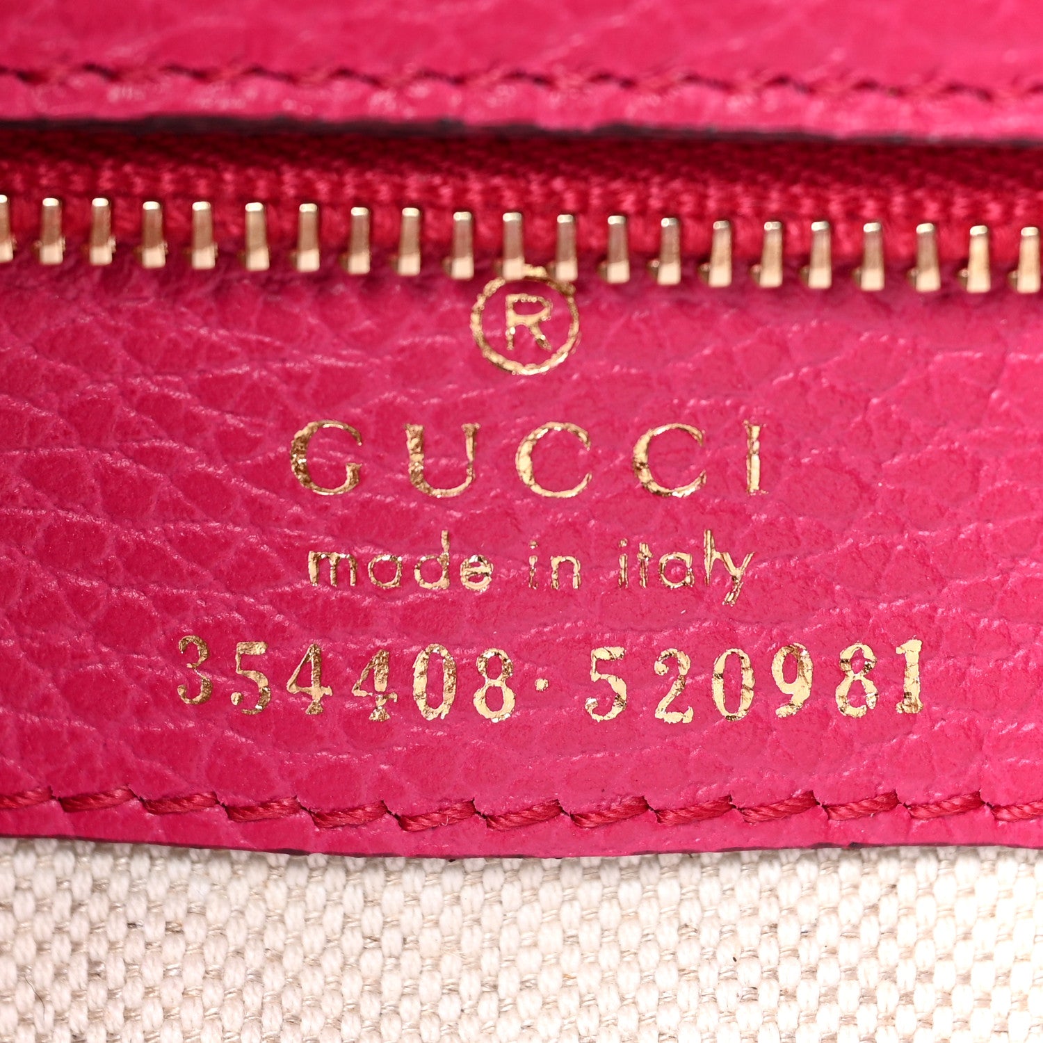 Gucci Dollar Calfskin Small Swing Tote Blossom 6 of 9
