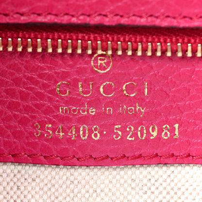 Gucci Dollar Calfskin Small Swing Tote Blossom 6 of 9