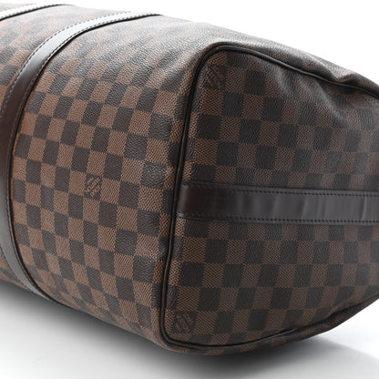 Louis Vuitton Damier Ebene Keepall Bandouliere 45 8 of 8