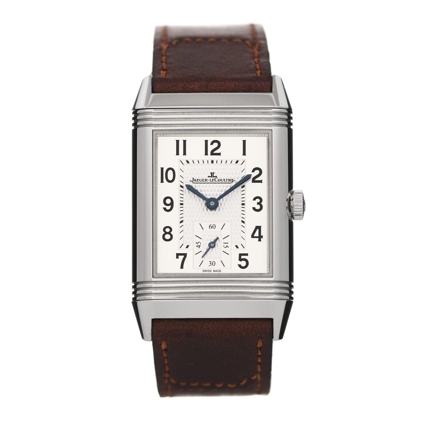 Stainless Steel Calfskin 25.5mm Reverso Duoface Manual Winding Watch Q2458422