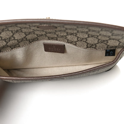 Gucci GG Supreme Monogram Neo Vintage Web Belt Bag Brown 5 of 11