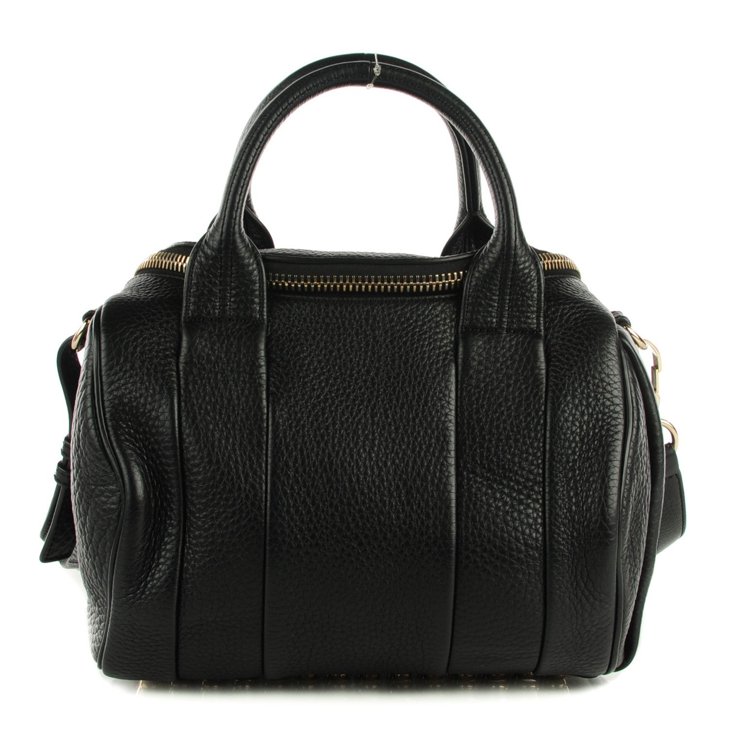Alexander Wang Pebbled Lambskin Rockie Black Pale Gold Hardware 1 of 7