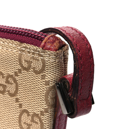 Gucci Monogram Boat Pochette Dark Pink 12 of 12