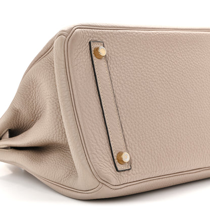 Hermes Togo Birkin 30  Gris Tourterelle 9 of 11