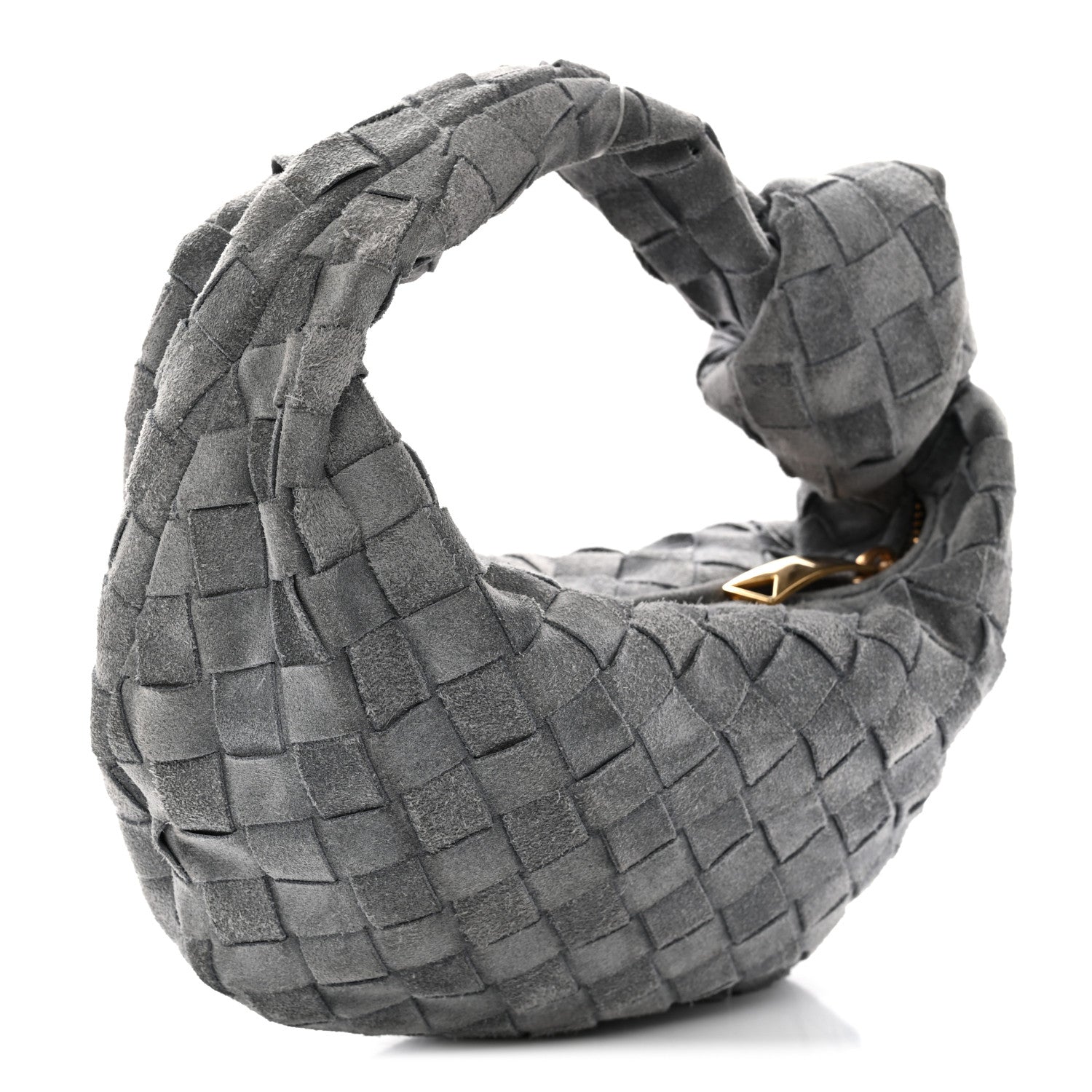 Bottega Veneta Suede Intrecciato Mini Jodie Thunder 3 of 11
