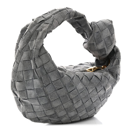 Bottega Veneta Suede Intrecciato Mini Jodie Thunder 3 of 11
