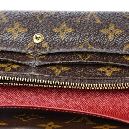 Louis Vuitton Monogram Emilie Wallet Fuchsia 7 of 16