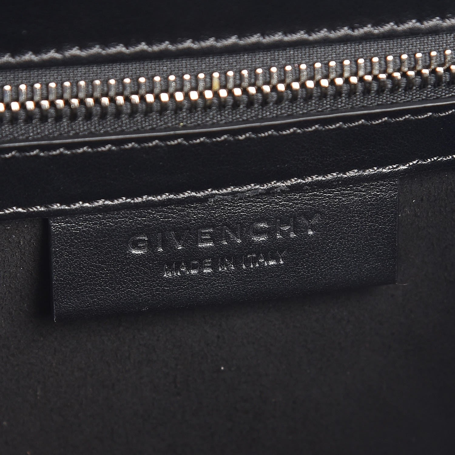 Givenchy Calfskin Mini Pandora Box Logo Strap Crossbody Bag Black 6 of 7