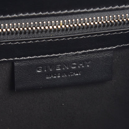 Givenchy Calfskin Mini Pandora Box Logo Strap Crossbody Bag Black 6 of 7