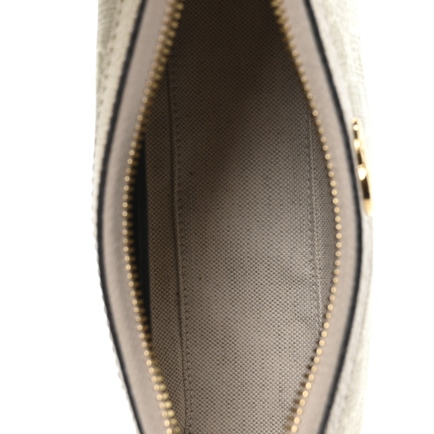 Gucci GG Supreme Monogram Textured Dollar Calfskin Small Ophidia Hobo Beige Mystic White Oatmeal 9 of 21