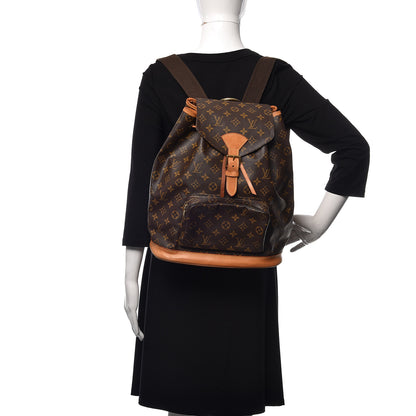 Louis Vuitton Monogram Montsouris GM Backpack 2 of 14