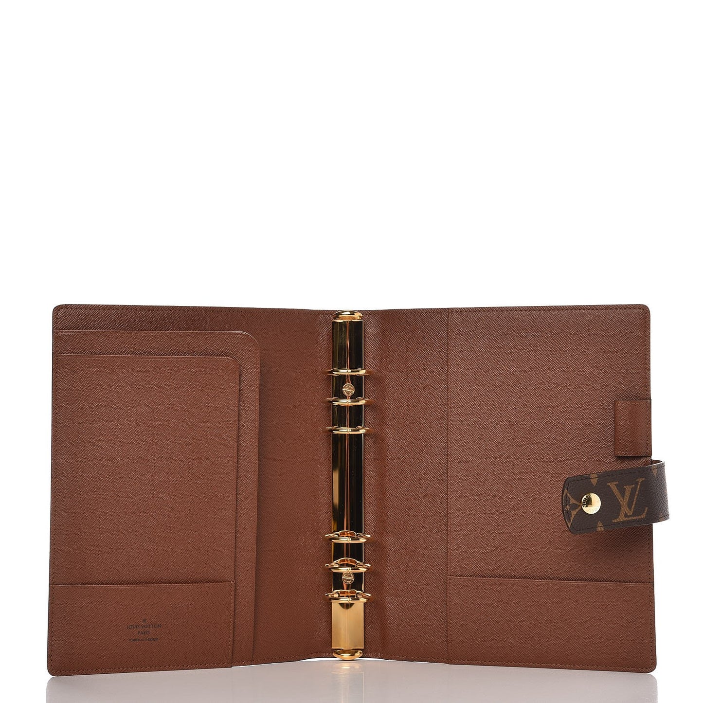 Monogram Large Ring Agenda Cover