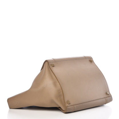 Celine Supple Calfskin Medium Phantom Luggage Beige 4 of 21