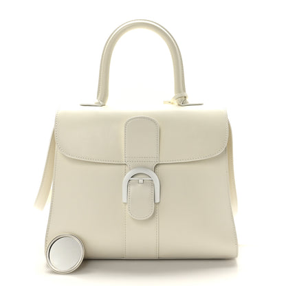 Delvaux Box Calfskin MM Brillant Satchel Ivory 3 of 8